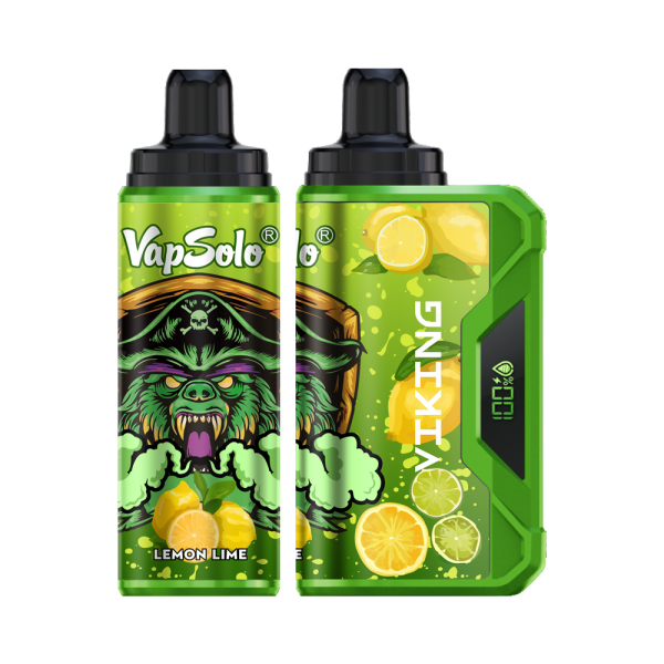 VapSolo Viking 12K Puffs Disposable Vape | Ajustable Airflow,LCD Display,Type-C port