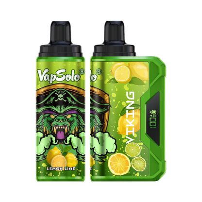 VapSolo Viking 12K Puffs Disposable Vape | Ajustable Airflow,LCD Display,Type-C port