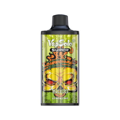 VapSolo Super 15K Puffs Disposable Vape | Ajustable Airflow,Mesh Coil,Type-C Port