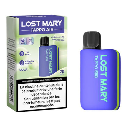 LOST MARY Tappo Air - Kit E-Cigarette avec Cartouche Rechargeable