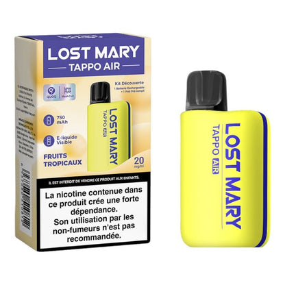 LOST MARY Tappo Air - Kit E-Cigarette avec Cartouche Rechargeable