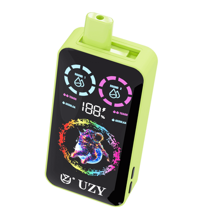 UZY Tornado 30000 30K Puffs :Dual Flavors Disposable Vape with Smart Screen