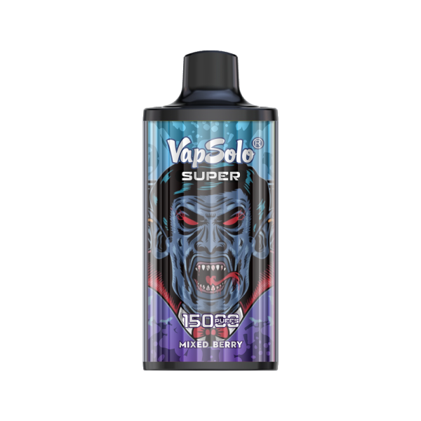 VapSolo Super 15K Puffs Disposable Vape | Ajustable Airflow,Mesh Coil,Type-C Port