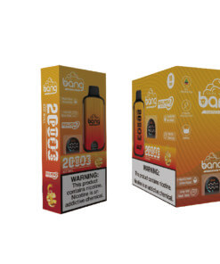 Bang 20000 Puffs LED Display Disposable Vape Bang King Double Crystal 20000 Puffs Vape 20K Disposable Vape Pen E Cigarette Prefilled 25ml 650mAh