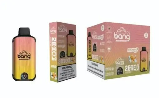 Bang 20000 Puffs LED Display Disposable Vape Bang King Double Crystal 20000 Puffs Vape 20K Disposable Vape Pen E Cigarette Prefilled 25ml 650mAh