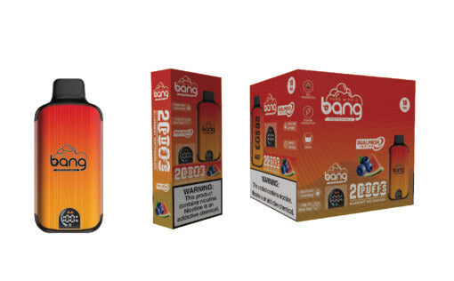 Bang 20000 Puffs LED Display Disposable Vape Bang King Double Crystal 20000 Puffs Vape 20K Disposable Vape Pen E Cigarette Prefilled 25ml 650mAh