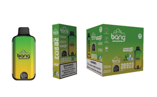 Bang 20000 Puffs LED Display Disposable Vape Bang King Double Crystal 20000 Puffs Vape 20K Disposable Vape Pen E Cigarette Prefilled 25ml 650mAh