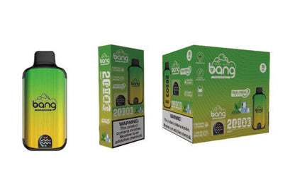Bang 20000 Puffs LED Display Disposable Vape Bang King Double Crystal 20000 Puffs Vape 20K Disposable Vape Pen E Cigarette Prefilled 25ml 650mAh