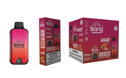 Bang 20000 Puffs LED Display Disposable Vape Bang King Double Crystal 20000 Puffs Vape 20K Disposable Vape Pen E Cigarette Prefilled 25ml 650mAh