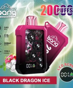 Bang 20000 Puffs Vape 20K Disposable Vape Pen E Cigarette Prefilled 25ml 500mAh Disposable Vape 12 Flavors
