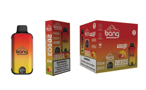Bang 20000 Puffs LED Display Disposable Vape Bang King Double Crystal 20000 Puffs Vape 20K Disposable Vape Pen E Cigarette Prefilled 25ml 650mAh
