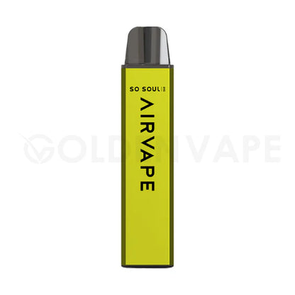 10 Pieces So Soul AIRVAPE Bar 600 Puff Disposable Vape Nic Salt 20mg