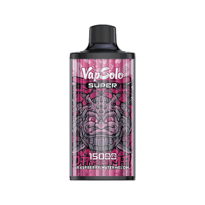 VapSolo Super 15K Puffs Disposable Vape | Ajustable Airflow,Mesh Coil,Type-C Port
