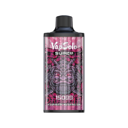 VapSolo Super 15K Puffs Disposable Vape | Ajustable Airflow,Mesh Coil,Type-C Port