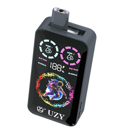 UZY Tornado 30000 30K Puffs :Dual Flavors Disposable Vape with Smart Screen