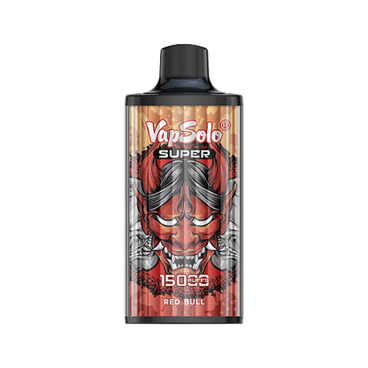 VapSolo Super 15K Puffs Disposable Vape | Ajustable Airflow,Mesh Coil,Type-C Port