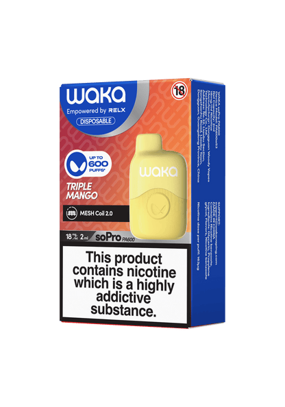 Best WAKA SoPro PA600 10000 Puffs Disposable Vape Waka Sopro 10000 PuffsDisposable Vape - Buy Vapes