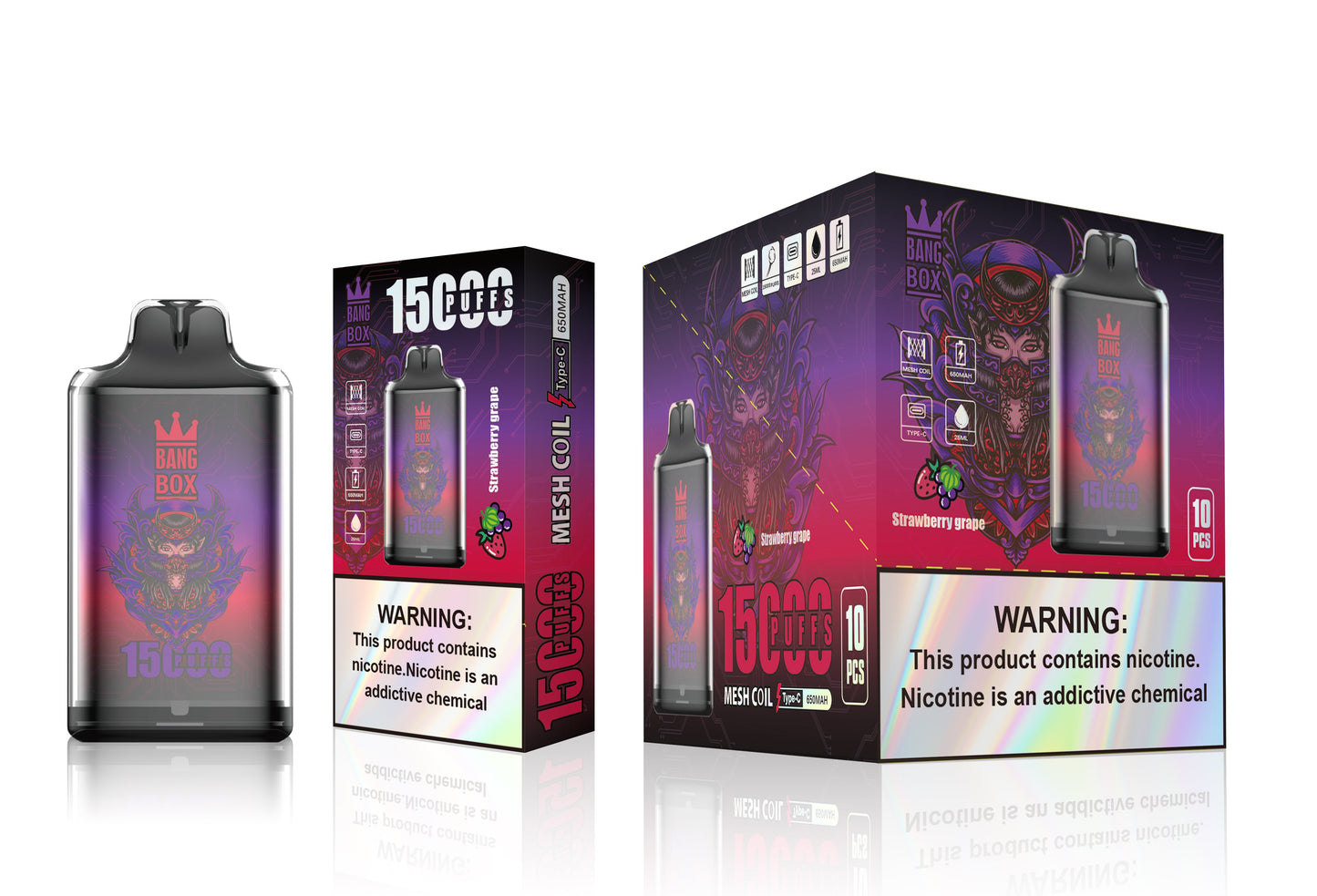 Bang 35000 Puffs/15000 Puffs Vape 35K/15K Disposable Vape Pen E Cigarette Prefilled 30ml /25ml 650mAh Disposable Vape 12 Flavors&nbsp;