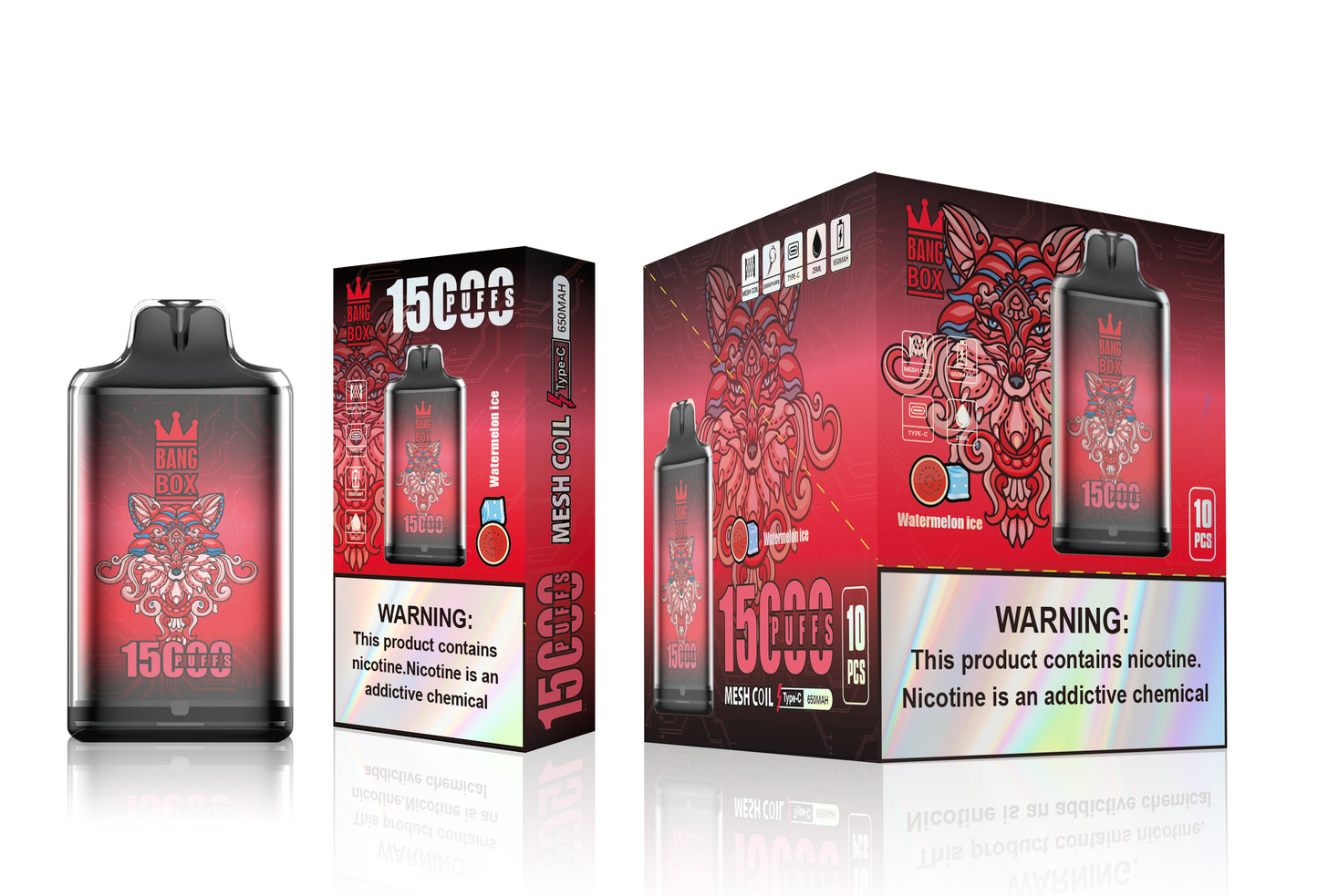 Bang 35000 Puffs/15000 Puffs Vape 35K/15K Disposable Vape Pen E Cigarette Prefilled 30ml /25ml 650mAh Disposable Vape 12 Flavors&nbsp;