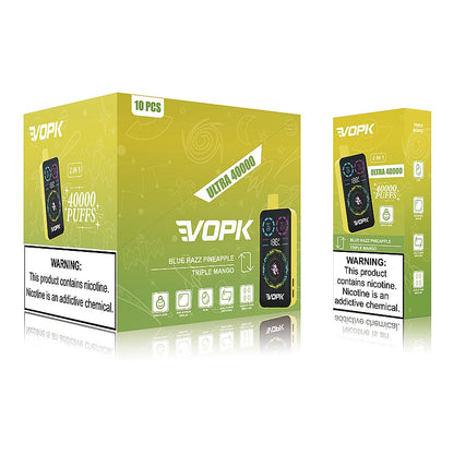 VOPK ULTRA 40000 Puffs Double Taste Disposable Vape – Advanced Features for Maximum Enjoyment