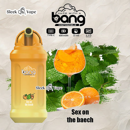 Bang King 12000 Puffs 0% 2% 3% 5% Nicotine Rechargeable Disposable Pod- 23ml E-Liquid, 850mAh Battery 20 Flavors