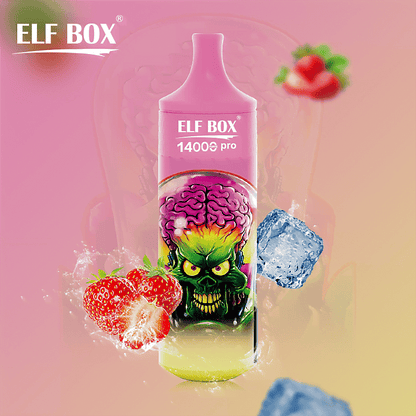 ELF BOX RGB 14000 Pro Disposable Vape 14000 Puffs Authentic E Cigarette Pen