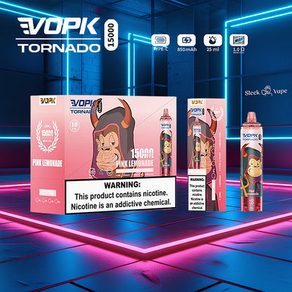 VOPK Tornado 15000 15K Puffs Disposable Vape Pen