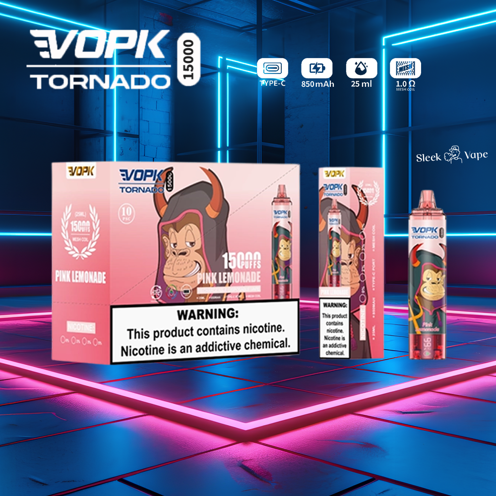 VOPK Tornado 15000 15K Puffs Disposable Vape Pen