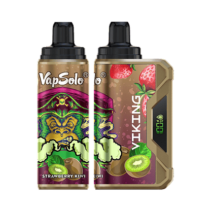 VapSolo Viking 12K Puffs Disposable Vape | Ajustable Airflow,LCD Display,Type-C port
