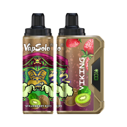 VapSolo Viking 12K Puffs Disposable Vape | Ajustable Airflow,LCD Display,Type-C port
