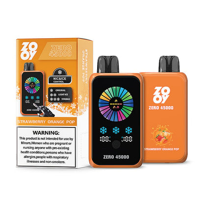 ZOOY ZERO 45000 puffs Nic&Ice Control Disposable Vape with Ajustable Airflow