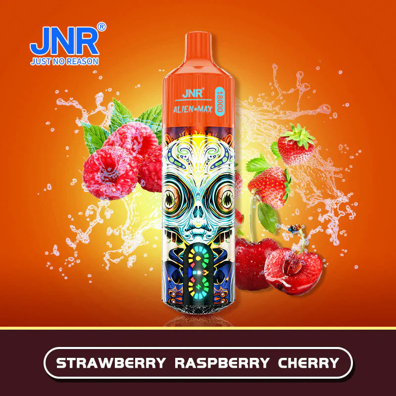 JNR Alien Max 18000 Puffs Disposable Vape-850mAh Battery, 28ml E-liquid, Multiple Nicotine 20 Flavors