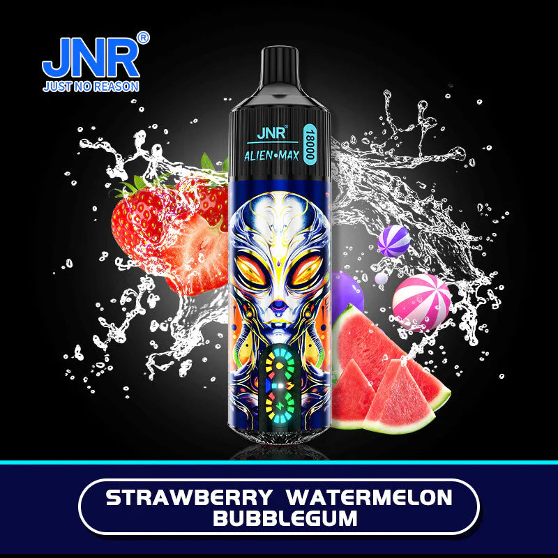 JNR Alien Max 18000 Puffs Disposable Vape-850mAh Battery, 28ml E-liquid, Multiple Nicotine 20 Flavors