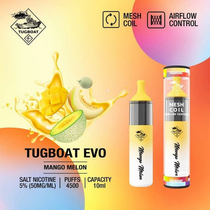 Tugboat EVO Disposable Vape 4500puffs