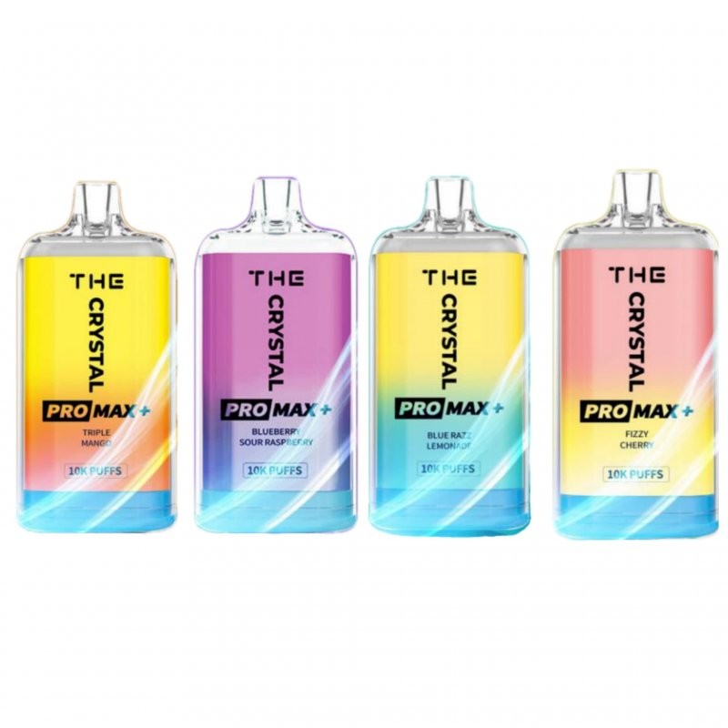 WGA Crystal Pro Max Plus 10000Puffs Disposable Vape Wholesale 850mAh Battery 13  Flavors