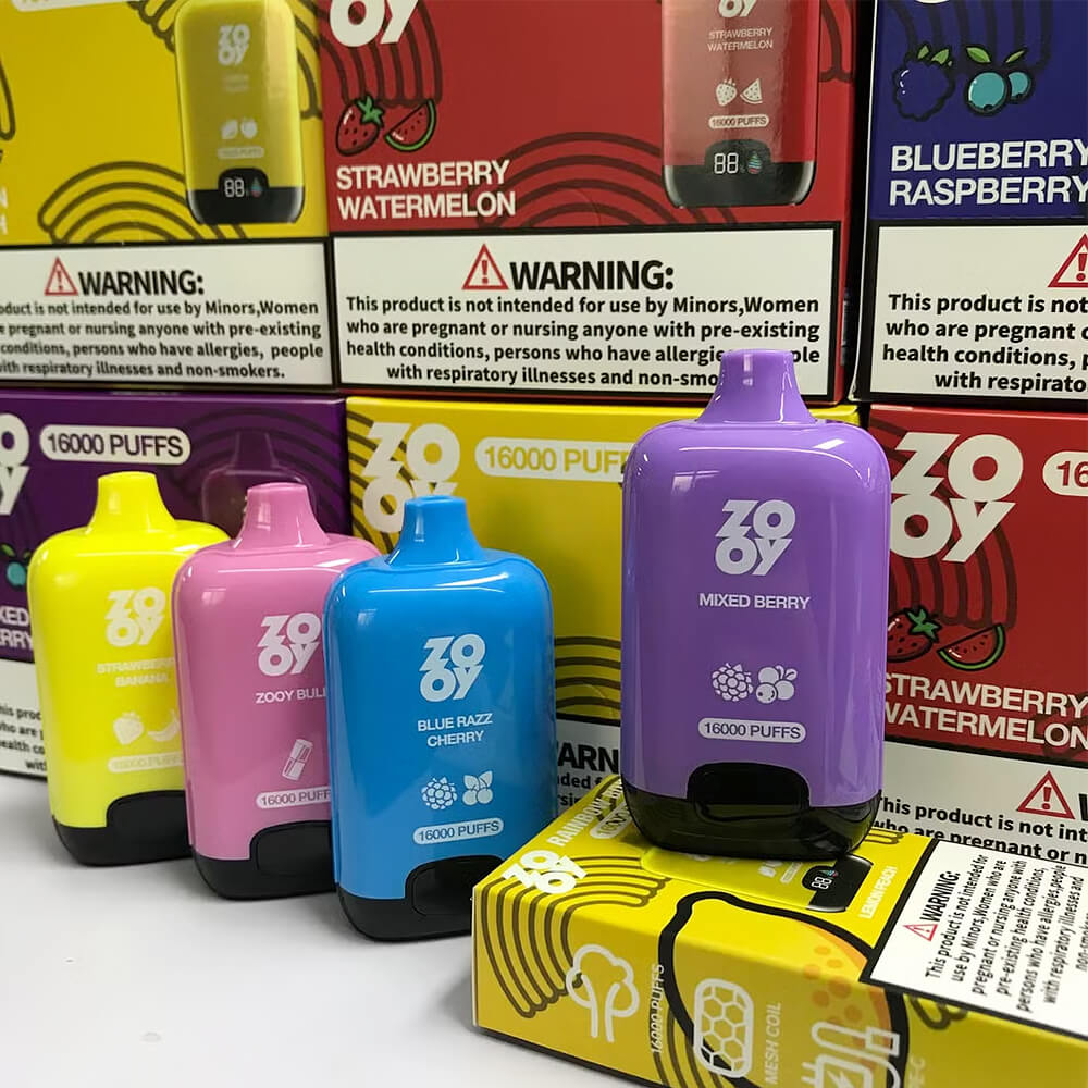 ZOOY Rainbow 16000 PUFF Disposable Vape In Sales